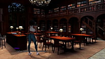 Lust Academy 16 – James & Naomi’s Secret Night in the Library (Amelie Watching) | 3D Adult Visual Novel