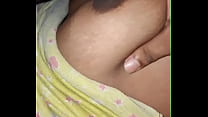 Playing with my Deshi wife Boobs