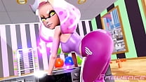 Splatoon 2 Pearl and Marina Twerk by prevence (looped)