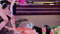 Lesbian battle 9