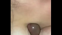 Big cock fucks my big beautiful tits before I wrap my pretty lips around it