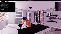 me follo a una puta en roblox