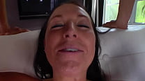 Whore gets throat fucked & creampied