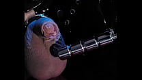 LatexLoveToy - 2023.10.07 - 3in isn't enough! This inverted chastity size queen needs it deeper!