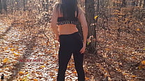 Nicky MIst in the woods