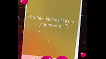 Call boy call boy call me