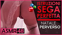 ITALIAN JOI - Perfect Jerk Off Instruction PERVERSE CHRISTMAS - Italian Dialogues ASMR