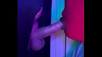 Thick uncut daddy dick! He kept cumming when I throated that dick, almost took me out