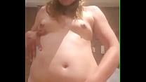 Quaroes Struts Naked in Riding Gear, Cums Hard with Rabbit Toy