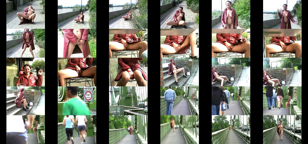 Outdoor amateur glamour squirt