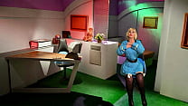 Star Trek's TOS Granny Nurse Chapel: Pon Farr Foreplay & Dildo Fuck