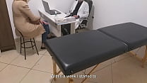 Real urologist performs an anal exam and cures her with his penis in her anus.