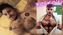 IL EST VRAIMENT une gorge profonde Hairy BOTTOM - gros cul et Garganta profunda TWINK - Avec Alex Barcelona