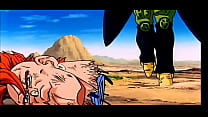 GOHAN PICUDO VIRANDO SSJ2 E SALVANDO A TERA