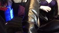 Coworker Introduces you to Leather Fetish Ass W...