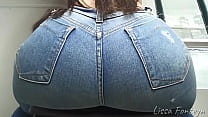 SEXY ASS IN JEANS FARTING A LOT