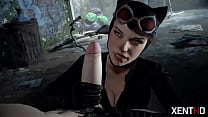 catwoman sucks big dick like a slut