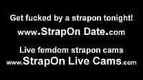 I know you want to taste my big black strapon