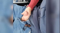 Vibrating Panties and Cock Play in the Car