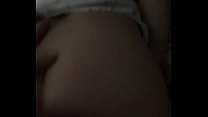 Perfect teen girlfriend moans with pleasure from behind