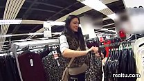 Adorable czech chick was seduced in the supermarket and penetrated in pov