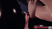 Latex Girl In Fetish BDSM Costume Rule34 – Anal Toy Insertion, Wet Pussy Licking On Chair & Double Vibrator Squirt With Loud Moanings