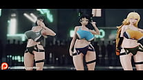 [MMD] RWBY Pac-Man Dance