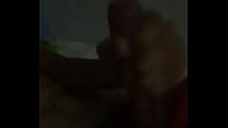 Eu estava batendo uma punheta