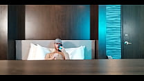 Jake Grand Jerking Off Huge Cock in Hotel Room