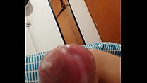 Thick dick eyaculating thick cum