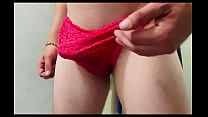 Mr Thong Tease and Cum Shot