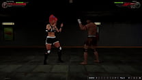 Polly Plaything VS GIULIUS (Naked Fighter 3D)