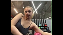Crazy fucking in the gym