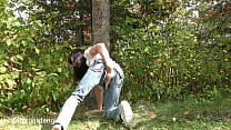 Forest Ass Fisting in Jeans