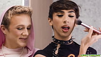 Mateo Tomas Fucks These Femboy Besties Foxy Alex And Benny Fox Stretching Their Assholes 6 Min