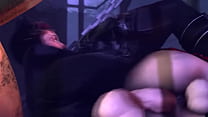 Catwoman fucked by futa