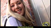 Incredible ebony teen blowjob gloryhole audition 27