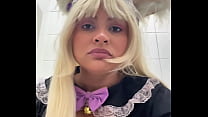 Public Toilet Farts at Cosplay Con - Gassy BBW in Cosplay