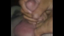 Playing with big balls and cock, assfucked
