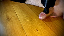 Huge cumshot! White dick.