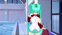 Hatsune Miku POV sex behind the pool | RED POV | Vocaloid | Full & POV on Sheer & PTRN: Fantasyking3