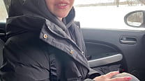 A Student Paid For A Taxi With Her Body A Strong Orgasm