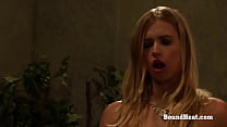 Horny Lesbian Slave Gives Perfect Pussy Licking To Madame