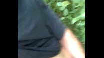 Outside Jacking off