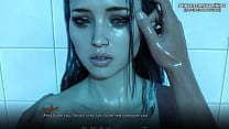 Depraved Awakening | Beautiful teen girlfriend with big boobs romantic anal sex in shower with boyfriend&#039;s big dick | My sexiest gameplay moments | Part #11 