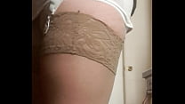 milf in retro garter belt