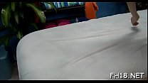 Babe with a ideal ass drilled by massage therapist