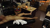 Slim Asian babe pounded at the pawnshop