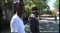 Blacks On Boys - Gay Bareback Interracial Rough...