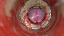 Camera 4k in Vagina, Cervix POV, "Creampie", "Fucking breed me" ASMR SEX